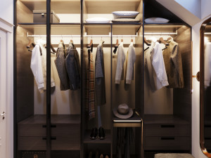 stylish wardrobe 3D Модель