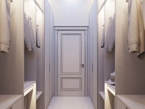 stylish wardrobe 3D Model