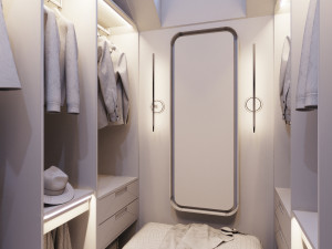 stylish wardrobe 3D Модель