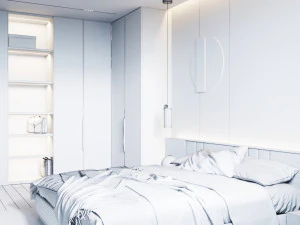 high-quality model of male bedroom 3D Model