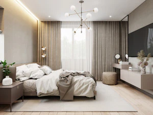 bedroom scene 04 3D Model