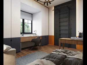 habitaci&oacute;n de ni&ntilde;os kidroom 02 escena 3d Modelo 3D