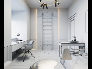 children room kidroom 02 3d scene Modelo 3D