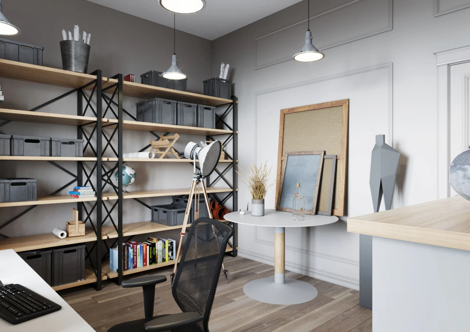 3d workshop for the artist scene 3D Model .c4d .max .obj .3ds .fbx .stl .blend 