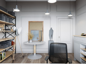 3d workshop for the artist scene Modelo 3D