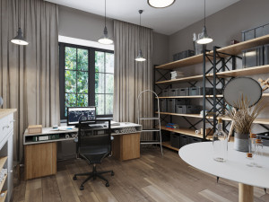 3d workshop for the artist scene Modelo 3D