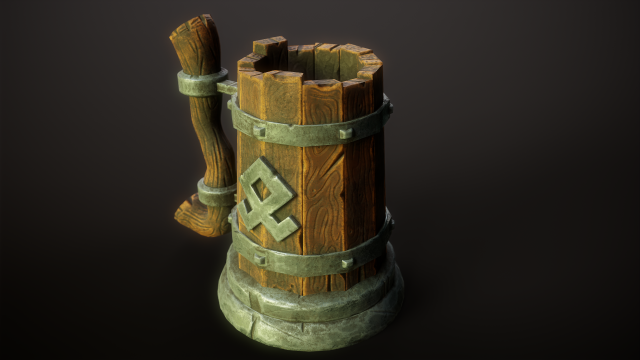 Viking cup Modelo 3D .c4d .max .obj .3ds .fbx .stl .blend 