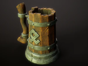 Viking kupası 3D Model