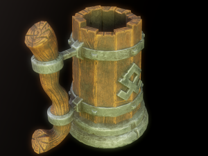 Viking cup Modelo 3D