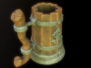 Viking cup 3D Model