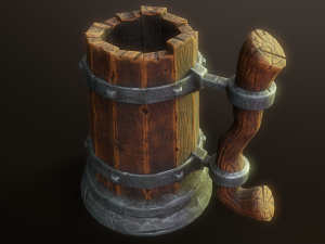 Viking cup Modelo 3D