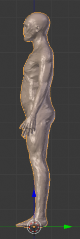 zombi Model 3D .c4d .max .obj .3ds .fbx .stl .blend 