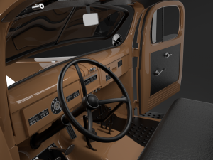 dodge power wagon 1947 3D Model