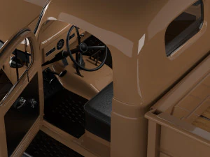 dodge power wagon 1947 3D Model