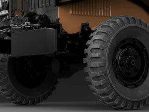 dodge power wagon 1947 3D Model