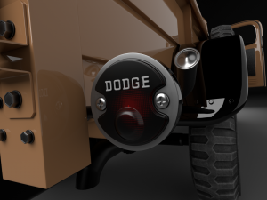 dodge power wagon 1947 3D Model