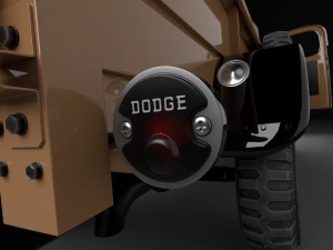 dodge power wagon 1947 3D Model