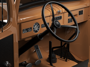 dodge power wagon 1947 3D Model