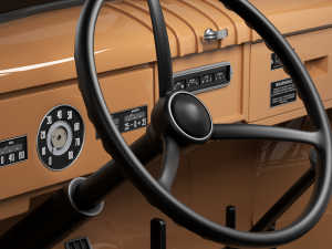 dodge power wagon 1947 3D Model