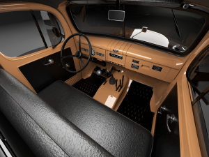 dodge power wagon 1947 3D Model
