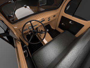 dodge power wagon 1947 3D Model