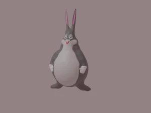 bigchungus Modello 3D