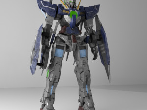 gundam exia 3D मॉडल