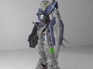 gundam exia 3D मॉडल