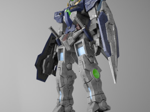 gundam exia 3D मॉडल
