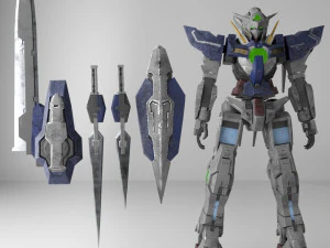 gundam exia 3D Model