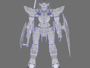 gundam exia 3D मॉडल