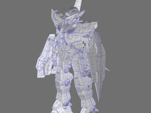 gundam exia 3D मॉडल