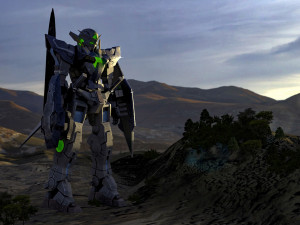 gundam exia 3D मॉडल