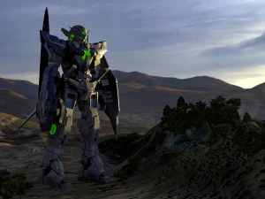 gundam exia 3D Model