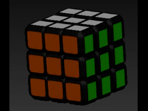 rubiks cube 3D Model