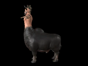 minotaur giant creature gaming character 3D Model