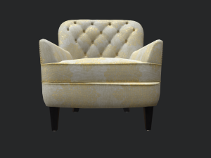 hamburg armchair 3D मॉडल