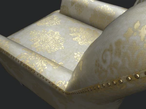 hamburg armchair 3D Model