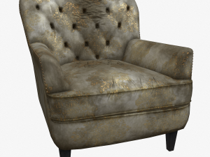 old hamburg armchair 3D-Modell