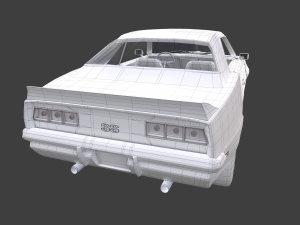 chevrolet camaro ss 1969 3D Model