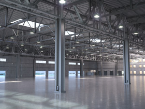 warehouse Modelo 3D