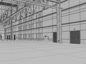 armaz&eacute;m Modelo 3D