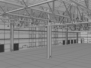 warehouse Modelo 3D