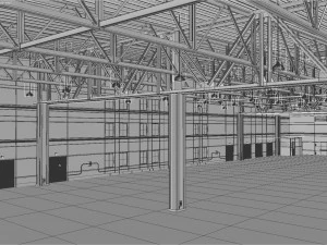 armaz&eacute;m Modelo 3D