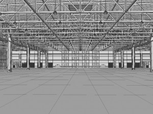warehouse Modelo 3D