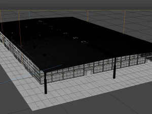 armaz&eacute;m Modelo 3D
