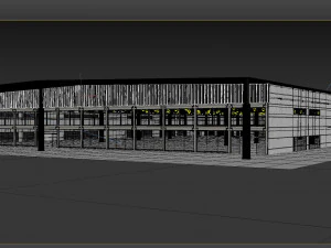 armaz&eacute;m Modelo 3D