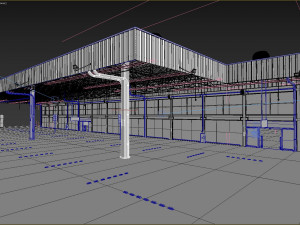 warehouse 3D Model