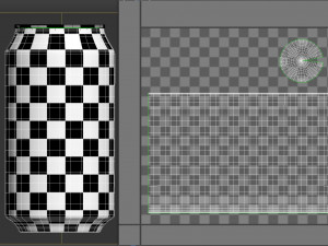 soda can with droplets 350ml Modello 3D