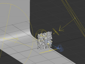 soda can with ice cubs Modelo 3D